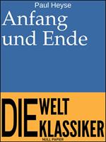 Anfang und Ende