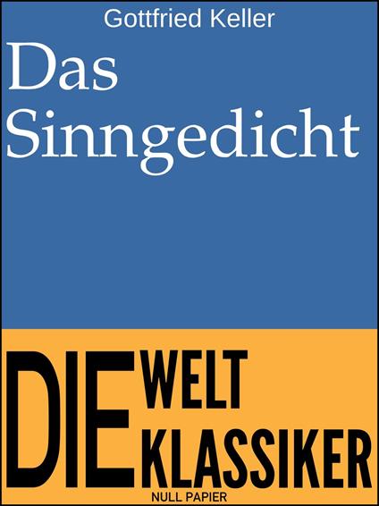 Das Sinngedicht