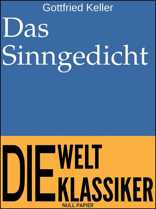 Das Sinngedicht