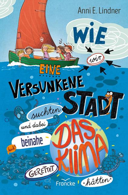 Wie wir eine versunkene Stadt suchten und dabei beinahe das Klima gerettet hätten - Anni E. Lindner,Angela Glökler - ebook