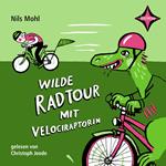 Wilde Radtour mit Velociraptorin