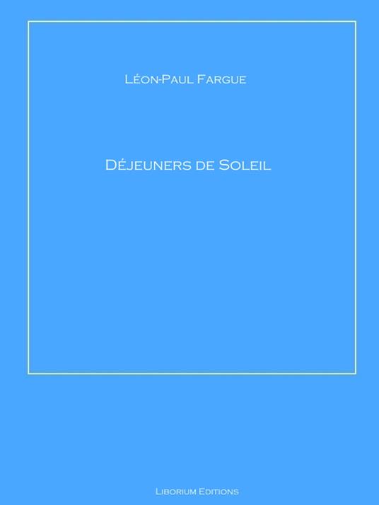 Déjeuners de Soleil