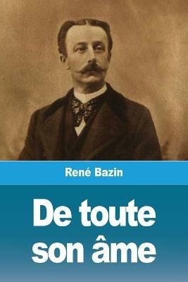 De toute son ame - Rene Bazin - cover