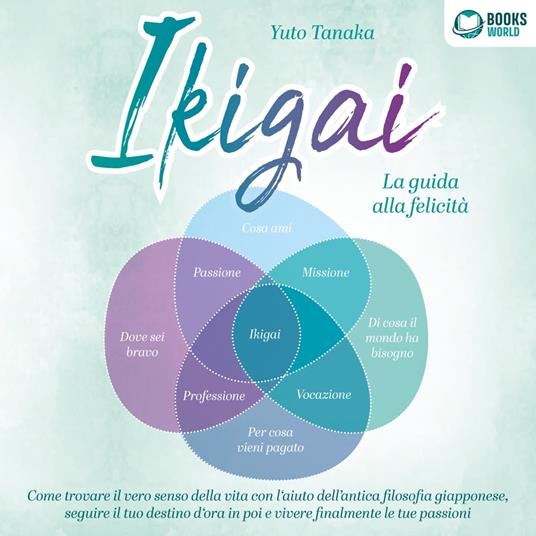 IKIGAI - La guida alla felicità: Come trovare il vero senso della vita con l'aiuto dell'antica filosofia giapponese, seguire il tuo destino d'ora in poi e vivere finalmente le tue passioni