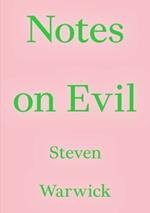 Notes on Evil