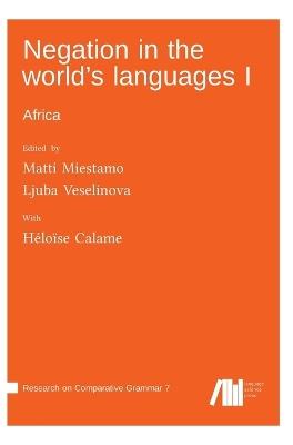 Negation in the world's languages I: Africa - cover
