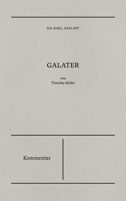 Galater - Kommentar
