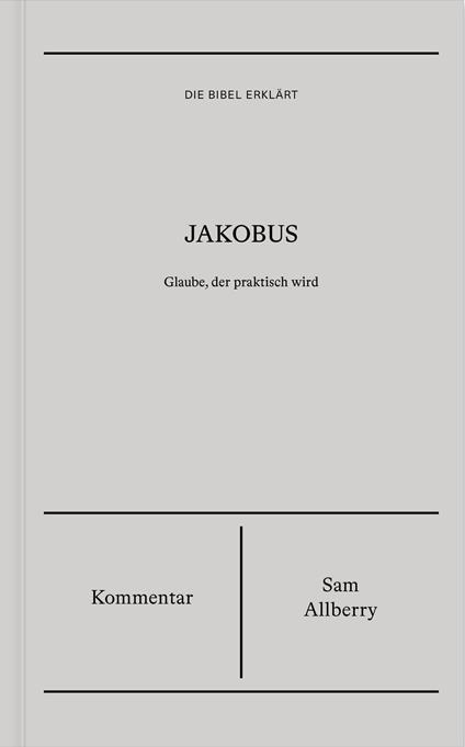 Jakobus | Kommentar - Sam Allberry - ebook