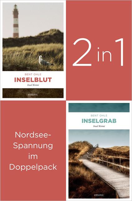 Die ersten zwei Insel-Krimis um Nils Petersen: »Inselblut« und »Inselgrab« (2in1-Bundle)