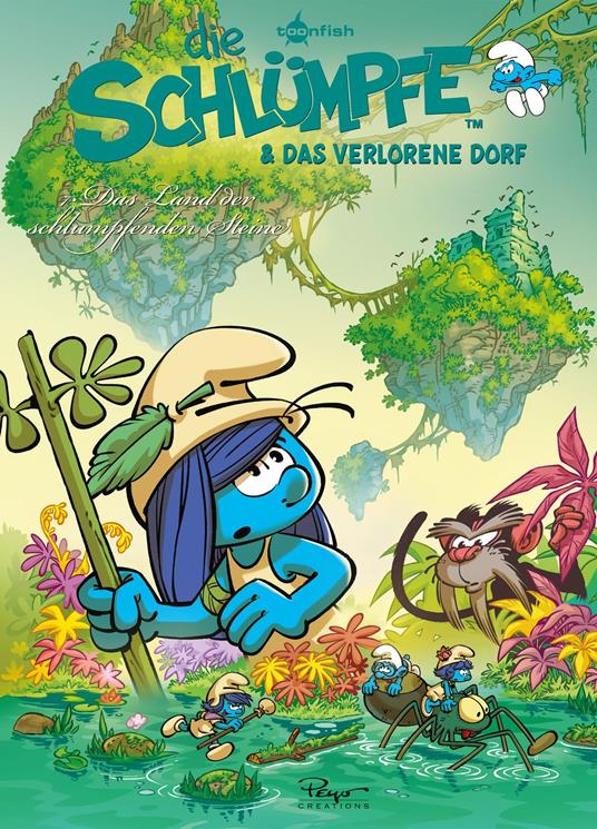 Die Schlümpfe und das verlorene Dorf. Band 7 - Laurent Cagniat,Thierry Culliford,Luc Parthoens,Peyo - ebook