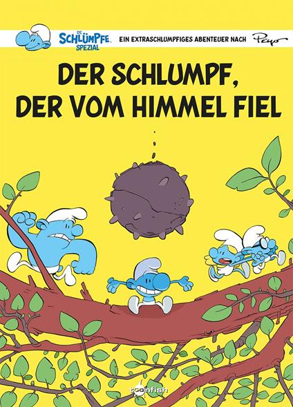 Die Schlümpfe Spezial: Der Schlumpf, der vom Himmel fiel - Tebo - ebook