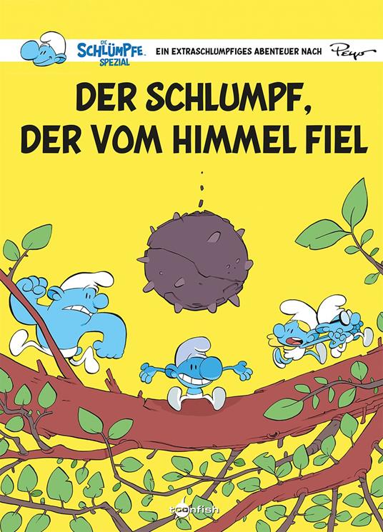 Die Schlümpfe Spezial: Der Schlumpf, der vom Himmel fiel - Tebo - ebook