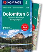Guida escursionistica n. 5733. Dolomiten 6. Sextner Dolomiten, Hochpustertal. Con carta