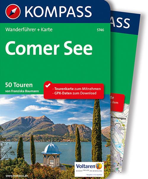 Guida escursionistica n. 5746. Comer See. Con carta - Franziska Baumann - copertina