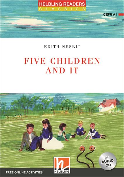  Five children and it. Readers red series. Adattato da Jennifer Gascoigne. Con CD Audio. Con espansione online: Level A1 -  Edith Nesbit - copertina