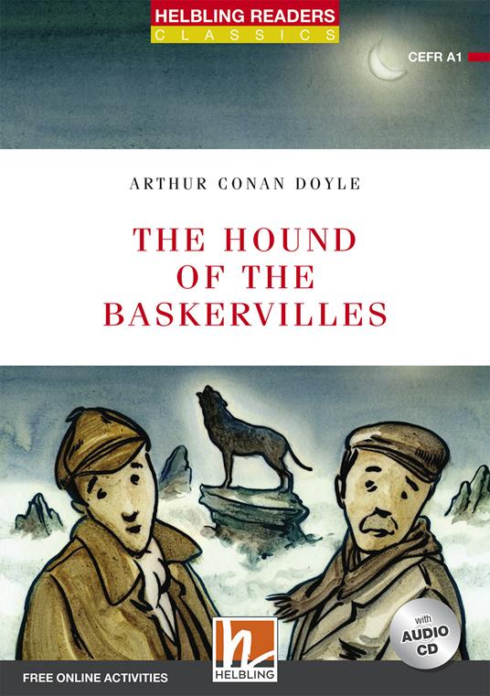 The hound of the Baskervilles. Readers red series. Con CD-Audio -  Arthur Conan Doyle - copertina