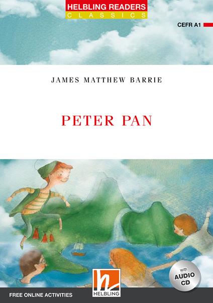  Peter Pan. Helbling readers red series. Con e-zone. Livello A1 -  James Matthew Barrie - copertina