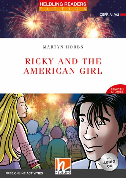  Ricky and the American girl. Livello 3 (A2) -  Martyn Hobbs - copertina