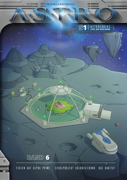 ASTRO S1 - Band 6: Ferien auf Alpha Prime, Schulprojekt Kolonisierung, Das Habitat - ASTRO Entertainment for KIDS,Manuela Wieninger,Martin Wintersberger,Jia Ying Wu - ebook