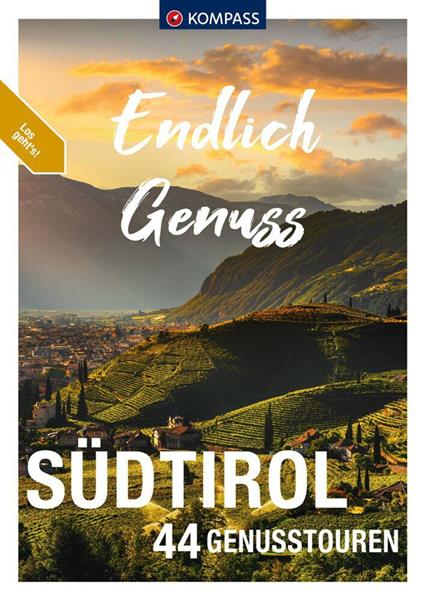 Libro escursionistico n. 3518. Endlich Genuss Südtirol - copertina