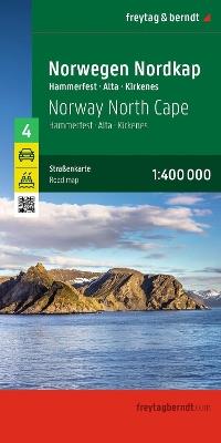 Norway North Cape Road Map: Hammerfest - Alta - Kirkenes - cover