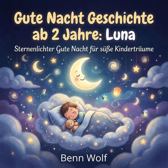 Gute Nacht Geschichte ab 2 Jahre: Luna
