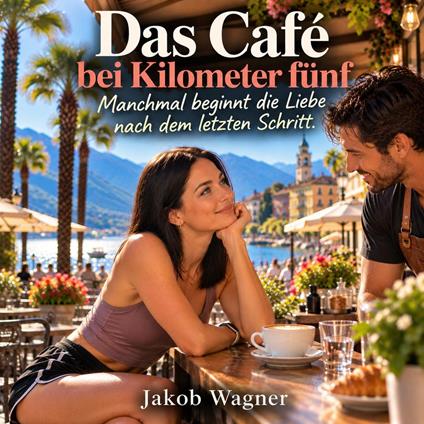 Das Café bei Kilometer fünf