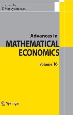 Advances in Mathematical Economics Volume 16 - cover