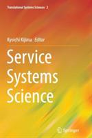 Service Systems Science - cover
