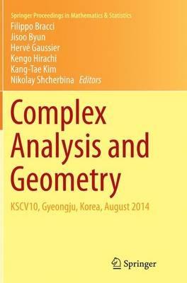 Complex Analysis and Geometry: KSCV10, Gyeongju, Korea, August 2014 - cover