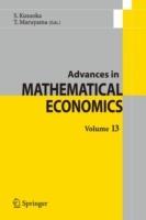 Advances in Mathematical Economics Volume 13 - cover