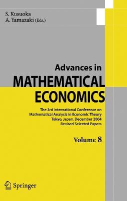 Advances in Mathematical Economics Volume 8 - cover