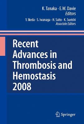 Recent Advances in Thrombosis and Hemostasis - cover
