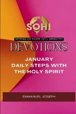 Spring of Hope Devotional: January: Daily Steps with the Holy Spirit