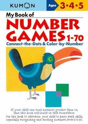 My Book Of Number Games 1-70 - Kumon - cover