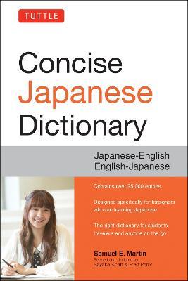 Tuttle Concise Japanese Dictionary: Japanese-English English-Japanese - Samuel E. Martin - cover