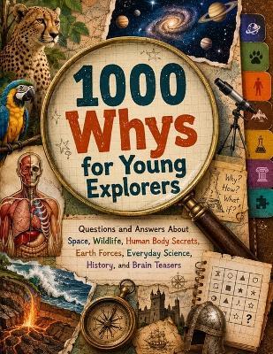 1000 Whys for Young Explorers: Questions and Answers About Space, Wildlife, Human Body Secrets, Earth Forces, Everyday Science, History, and Brain Teasers - Dr Anthony T Elliott - cover