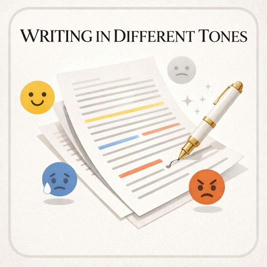 Writing in Different Tones