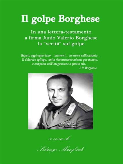 Il golpe Borghese - Solange Manfredi - ebook