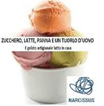 Zucchero, latte, panna e un tuorlo d'uovo. Il gelato artigianale fatto in casa