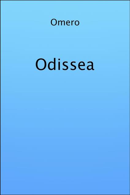 Odissea - Omero,Ippolito Pindemonte - ebook