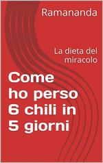 Come ho perso 6 chili in 5 giorni