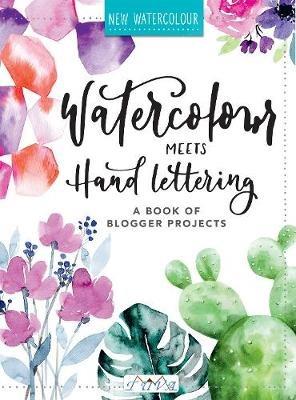 Watercolour Meets Hand Lettering - Various - cover