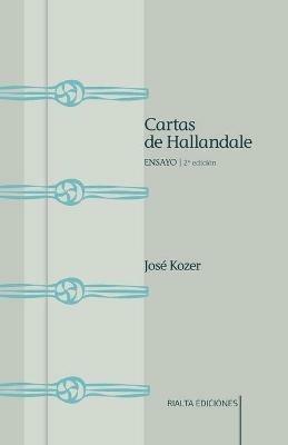 Cartas de Hallandale - Jose Kozer - cover