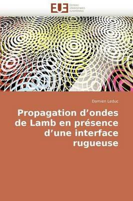 Propagation d'Ondes de Lamb En Pr sence d'Une Interface Rugueuse - Leduc-D - cover