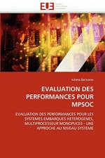 Evaluation Des Performances Pour Mpsoc