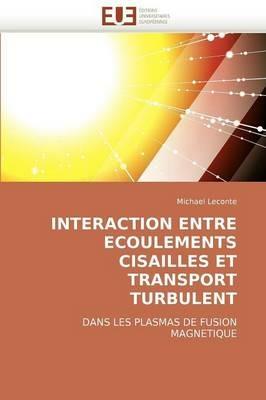 Interaction entre ecoulements cisailles et transport turbulent - LeConte-M - cover