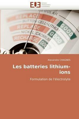 Les Batteries Lithium-Ions - Chagnes-A - cover