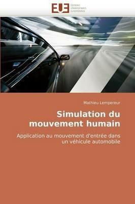 Simulation Du Mouvement Humain - Lempereur-M - cover