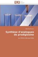 Synth se d''analogues de Prodigiosine - Jolicoeur-B - cover
